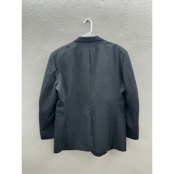 Barrington Mens Suit Cost Size 44S Gray Two Button Up Single Breasted - Picture 10 of 14
